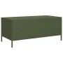 Mesa de centro acero laminado frío verde oliva 101,5x50x43,5 cm de , Mesas de centro - Ref: Foro24-851272, Precio: 110,55 €, ...