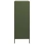 Aparador acero verde oliva 68x39x101,5 cm de , Aparadores - Ref: Foro24-851224, Precio: 171,24 €, Descuento: %
