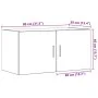 Armario de pared madera ingeniería envejecida 80x39x40 cm von , Regale und Regale - Ref: Foro24-856028, Preis: 67,60 €, Rabat...