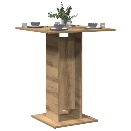 Mesa de bistró madera de ingeniería roble artisan 60x60x75 cm by , Kitchen and dining tables - Ref: Foro24-856023, Price: 52,...