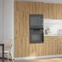 Mueble frigorífico madera ingeniería roble artisan 60x57x207 cm von , Küchenschränke - Ref: Foro24-856126, Preis: 200,24 €, R...