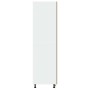 Mueble frigorífico madera ingeniería roble artisan 60x57x207 cm by , Kitchen cabinets - Ref: Foro24-856126, Price: 203,82 €, ...