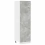 Armario frigorífico madera contrachapada hormigón 60x57x207 cm by , Kitchen cabinets - Ref: Foro24-856124, Price: 157,84 €, D...