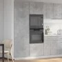 Armario frigorífico madera contrachapada hormigón 60x57x207 cm by , Kitchen cabinets - Ref: Foro24-856124, Price: 157,84 €, D...