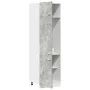Armario frigorífico madera contrachapada hormigón 60x57x207 cm by , Kitchen cabinets - Ref: Foro24-856124, Price: 157,84 €, D...
