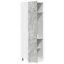 Armario frigorífico madera contrachapada hormigón 60x57x207 cm von , Küchenschränke - Ref: Foro24-856124, Preis: 159,15 €, Ra...
