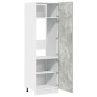 Armario frigorífico madera contrachapada hormigón 60x57x207 cm von , Küchenschränke - Ref: Foro24-856124, Preis: 159,15 €, Ra...