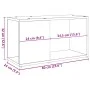Mueble de TV madera de ingeniería roble artisan 60x24x32 cm von , TV-Möbel - Ref: Foro24-856727, Preis: 31,23 €, Rabatt: %