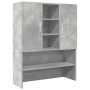 Muebles para lavadora 2 pzas madera de ingeniería gris hormigón von , Zubehör für Waschmaschinen und Trockner - Ref: Foro24-3...