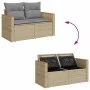 Set sofás jardín y cojines 7 pzas ratán sintético acacia beige von , Gartensets - Ref: Foro24-3327496, Preis: 493,27 €, Rabat...