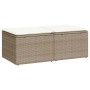 Set sofás jardín y cojines 2 pzas ratán sintético acacia beige von , Gartensets - Ref: Foro24-3328661, Preis: 96,05 €, Rabatt: %