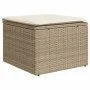 Set sofás jardín y cojines 2 pzas ratán sintético acacia beige by , Garden sets - Ref: Foro24-3328661, Price: 100,02 €, Disco...
