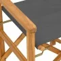 Sillas de director plegables 2 uds madera maciza teca crema von , Gartenstühle - Ref: Foro24-4008512, Preis: 220,63 €, Rabatt: %