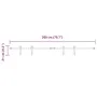 Kit de puerta corredera de armario acero carbono 200 cm de , Accesorios de bricolaje - Ref: Foro24-4009667, Precio: 35,80 €, ...