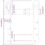 Kit de puerta corredera de armario acero carbono 200 cm de , Accesorios de bricolaje - Ref: Foro24-4009667, Precio: 35,80 €, ...