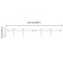 Kit de puerta corredera de armario acero carbono 152,5 cm von , DIY-Zubehör - Ref: Foro24-4009665, Preis: 37,34 €, Rabatt: %