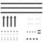 Kit de puerta corredera de armario acero carbono 244 cm | Foro24.es | Tu tienda online para hogar, jardín y más Foro24.es