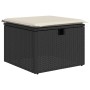 Juego de sofás jardín 4 pzas con cojines ratán sintético negro by , Garden sets - Ref: Foro24-3325252, Price: 245,91 €, Disco...