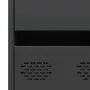 Aparador de acero laminado en frío negro 35x39x73,5 cm by , Sideboards - Ref: Foro24-851394, Price: 62,27 €, Discount: %