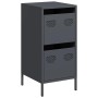 Aparador de acero laminado en frío antracita 35x39x73,5 cm de , Aparadores - Ref: Foro24-851396, Precio: 88,41 €