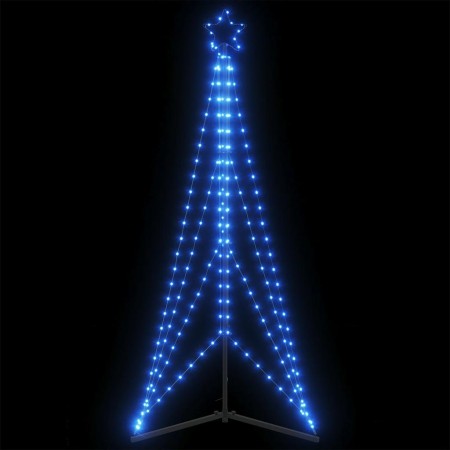 Luces para árbol de Navidad 363 LED azul 182 cm by , Christmas trees - Ref: Foro24-4016410, Price: 24,60 €, Discount: %
