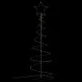 Árbol de Navidad cono de luz 100 LEDs blanco cálido 150 cm by , Christmas lights - Ref: Foro24-4019498, Price: 65,19 €, Disco...