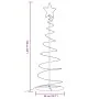 Árbol de Navidad cono de luz 100 LEDs blanco cálido 150 cm by , Christmas lights - Ref: Foro24-4019498, Price: 65,19 €, Disco...