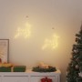 Luces de Navidad Silueta de Reno 2 piezas 35 LEDs blanco cálido de , Luces de Navidad - Ref: Foro24-4019594, Precio: 17,24 €,...