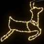Luces de Navidad Silueta de Reno 2 piezas 35 LEDs blanco cálido de , Luces de Navidad - Ref: Foro24-4019594, Precio: 17,24 €,...