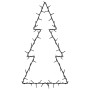 Luces de Navidad Silueta de Árbol 80 LEDs blanco cálido de , Luces de Navidad - Ref: Foro24-4019604, Precio: 16,29 €