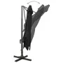 Cantilever umbrella with pole and black LED lights 300 cm by vidaXL, Umbrellas - Ref: Foro24-312348, Price: 292,86 €, Discoun...