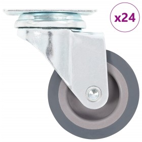 Ruedas giratorias 24 unidades 50 mm von , Materialhandhabung - Ref: Foro24-277819, Preis: 55,64 €, Rabatt: %