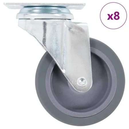 Ruedas giratorias 8 unidades 75 mm by , Material handling - Ref: Foro24-277831, Price: 38,50 €, Discount: %