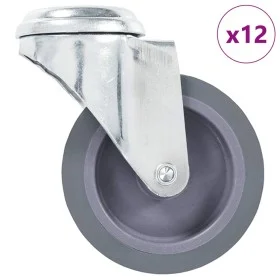 Ruedas giratorias con agujero pasador 12 unidades 75 mm by , Material handling - Ref: Foro24-277852, Price: 61,99 €, Discount: %