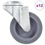 Ruedas giratorias con agujero pasador 12 unidades 75 mm by , Material handling - Ref: Foro24-277852, Price: 61,99 €, Discount: %