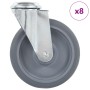 Ruedas giratorias con agujero pasador 8 unidades 125 mm von , Materialhandhabung - Ref: Foro24-277871, Preis: 59,12 €, Rabatt: %
