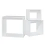 Mesas apilables 3 piezas madera contrachapada blanco by , Side tables - Ref: Foro24-808576, Price: 55,62 €, Discount: %