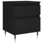 Mesita de noche madera contrachapada negro 40x35x50 cm von , Nachttische - Ref: Foro24-830654, Preis: 50,25 €, Rabatt: %