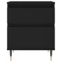 Mesita de noche madera contrachapada negro 40x35x50 cm von , Nachttische - Ref: Foro24-830654, Preis: 50,25 €, Rabatt: %
