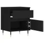 Mesita de noche madera contrachapada negro 40x35x50 cm von , Nachttische - Ref: Foro24-830654, Preis: 50,25 €, Rabatt: %