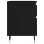 Mesita de noche madera contrachapada negro 40x35x50 cm von , Nachttische - Ref: Foro24-830654, Preis: 50,25 €, Rabatt: %