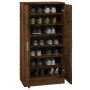 Mueble zapatero madera contrachapada roble ahumado 55x35x108 cm by , Shoe racks and shoe organizers - Ref: Foro24-342668, Pri...