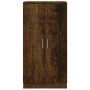 Mueble zapatero madera contrachapada roble ahumado 55x35x108 cm de , Zapateros y organizadores de calzado - Ref: Foro24-34266...