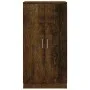 Mueble zapatero madera contrachapada roble ahumado 55x35x108 cm by , Shoe racks and shoe organizers - Ref: Foro24-342668, Pri...