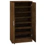 Mueble zapatero madera contrachapada roble ahumado 55x35x108 cm by , Shoe racks and shoe organizers - Ref: Foro24-342668, Pri...