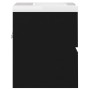 Mueble con lavabo negro madera contrachapada von , Badezimmerwaschtische - Ref: Foro24-3071532, Preis: 126,65 €, Rabatt: %