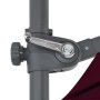 Sombrilla jardín voladiza palo de acero burdeos 250x250 cm by vidaXL, Umbrellas - Ref: Foro24-312308, Price: 95,46 €, Discoun...
