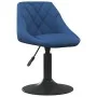 Taburete de cocina de terciopelo azul by , Kitchen stools - Ref: Foro24-335320, Price: 64,32 €, Discount: %