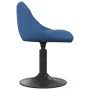 Taburete de cocina de terciopelo azul by , Kitchen stools - Ref: Foro24-335320, Price: 64,32 €, Discount: %