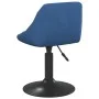 Taburete de cocina de terciopelo azul by , Kitchen stools - Ref: Foro24-335320, Price: 64,32 €, Discount: %
